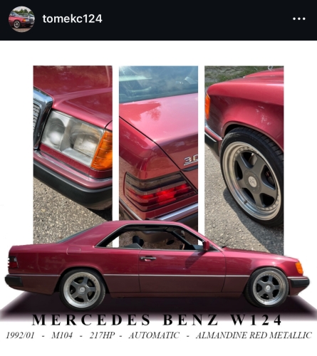 Mercedes Klasa E (C124) coupe